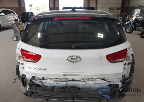 2018 Hyundai Elantra Gt from USA, damaged, VIN KMHH35LE5JU079301